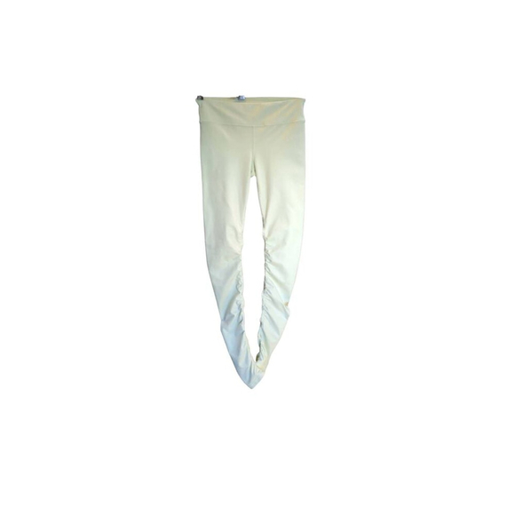 Alo Yoga Women's Size L Goddess Cinched Leggings Light Pastel Green Athletic - Picture 1 of 5